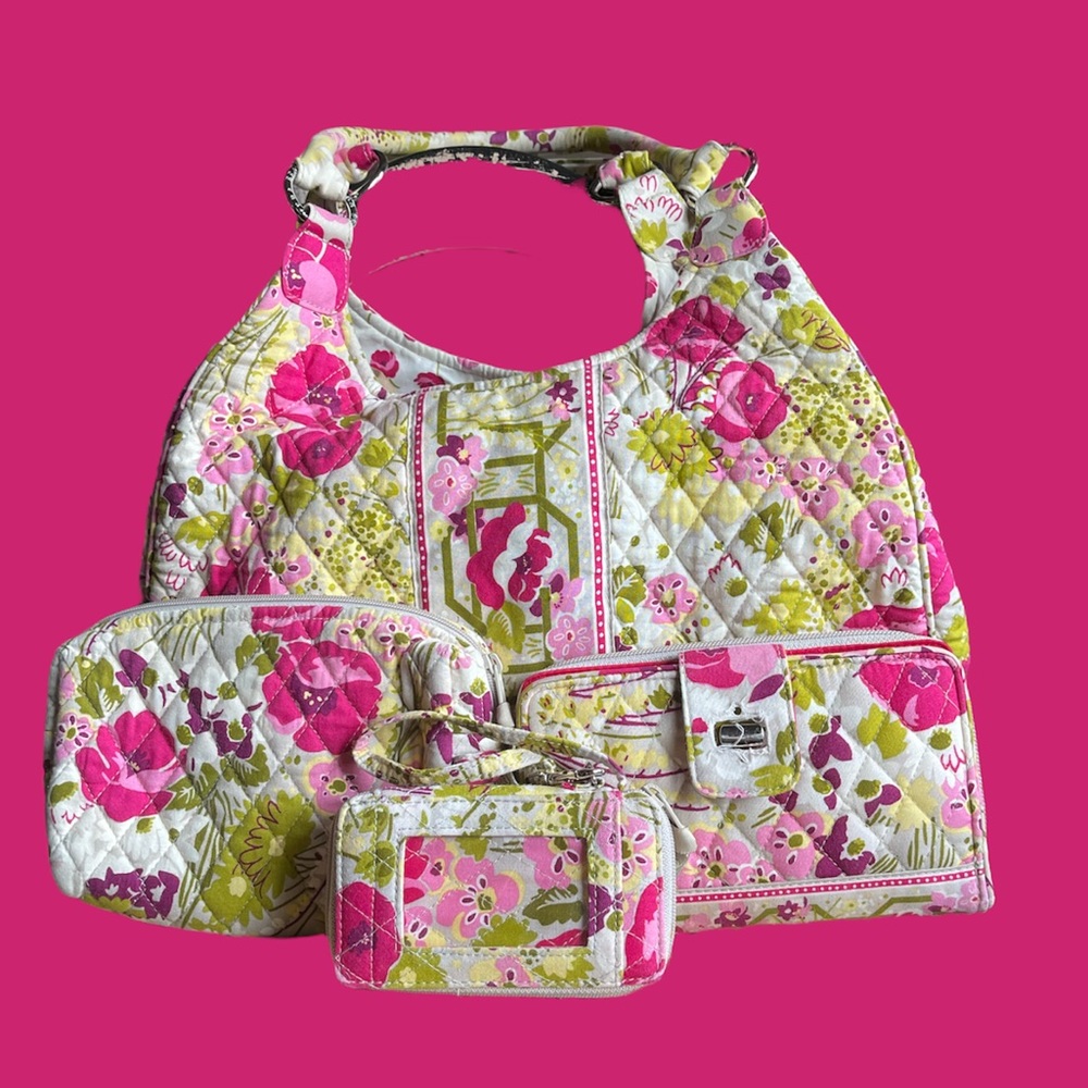 👛Vera Bradley Make Me Blush Lot👛, retired.
